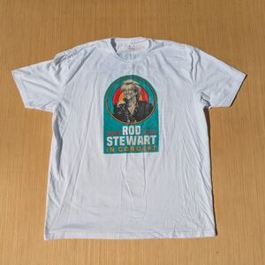Rod Stewart Crew Neck Short Sleeve‎ 2022 Concert T-Shirt Women's XXL